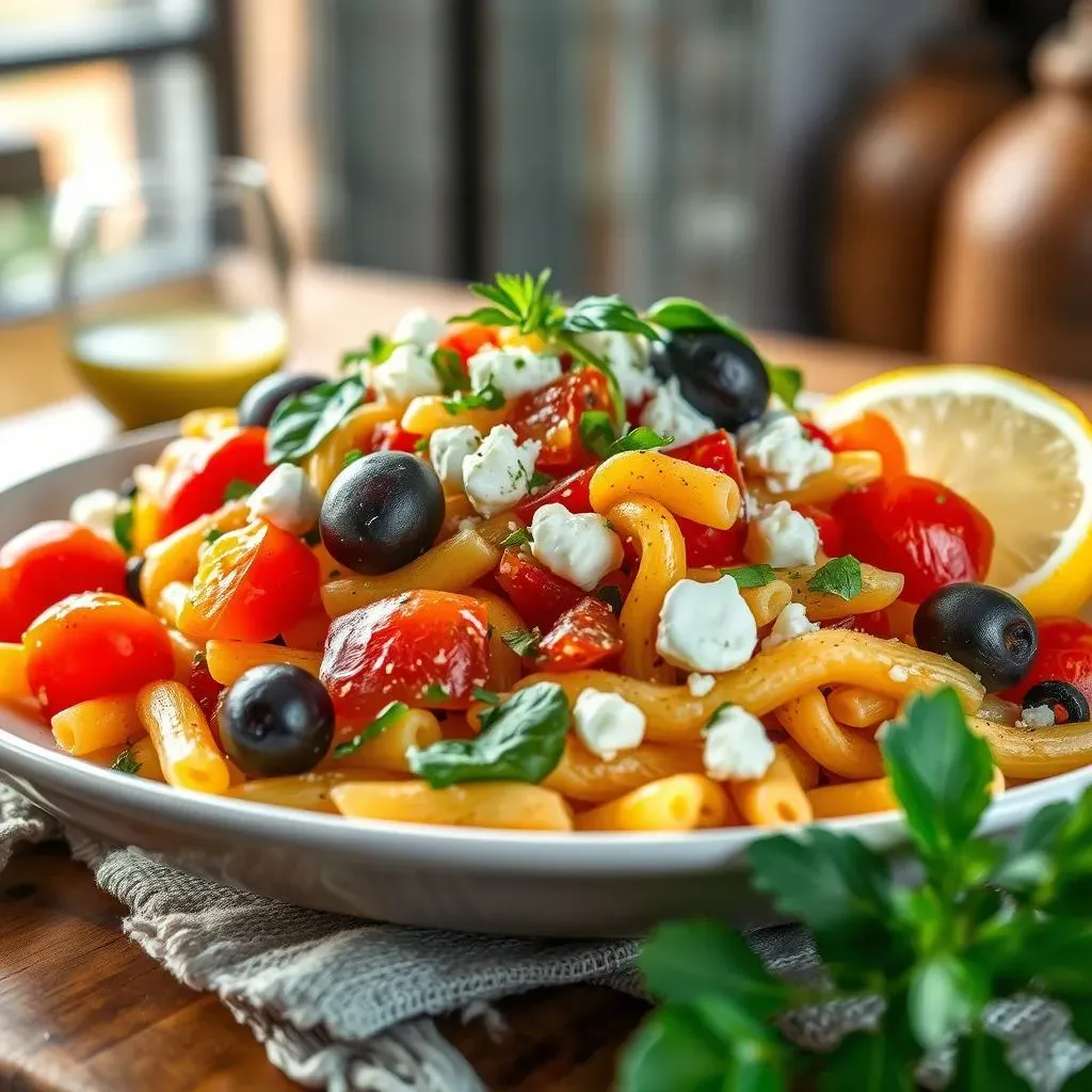 Ultimate Mediterranean Pasta Salad with Lemon: A Zesty Delight