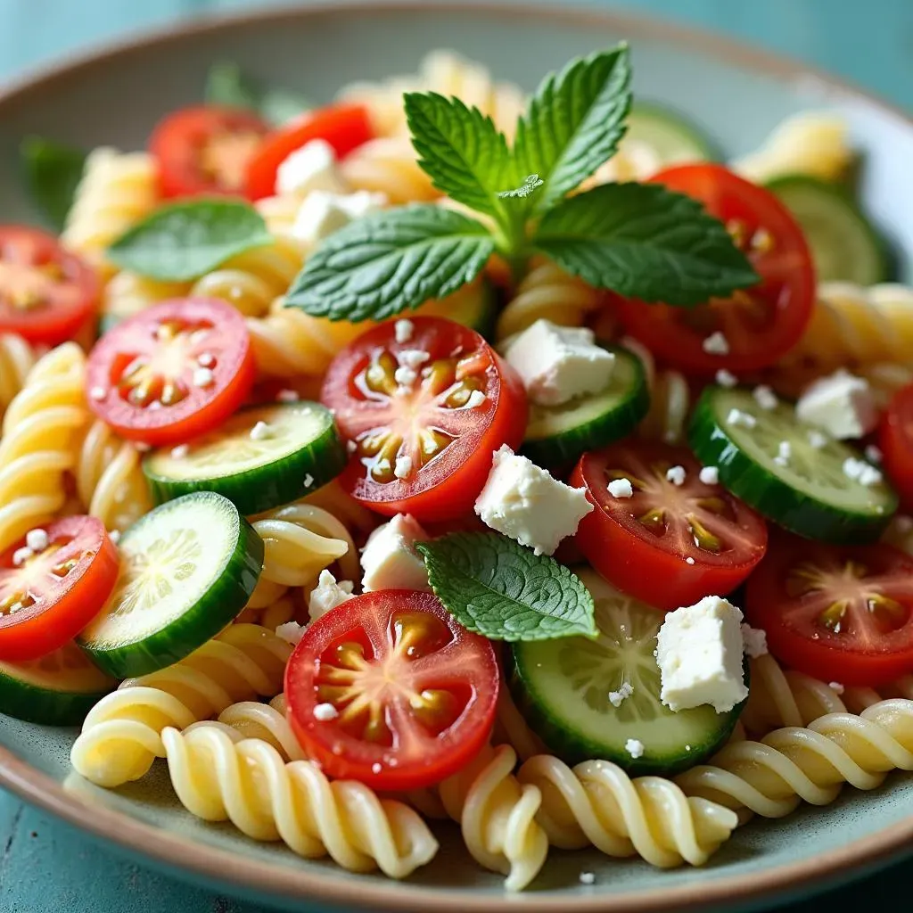 Ultimate Mediterranean Pasta Salad with Mint: A Must-Try!