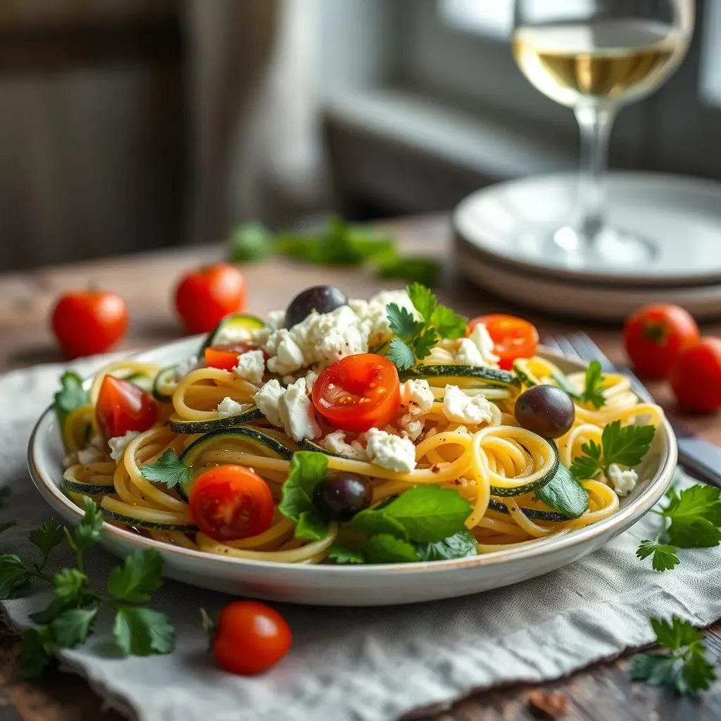 Amazing Mediterranean Pasta Salad with Zucchini: Easy Recipe