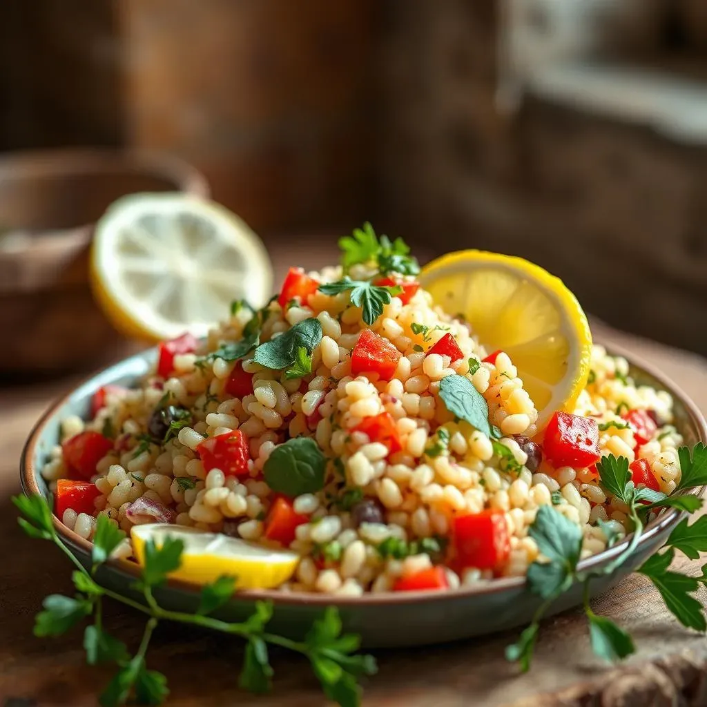 BEST Mediterranean Pearl Couscous Salad: A Delicious Recipe