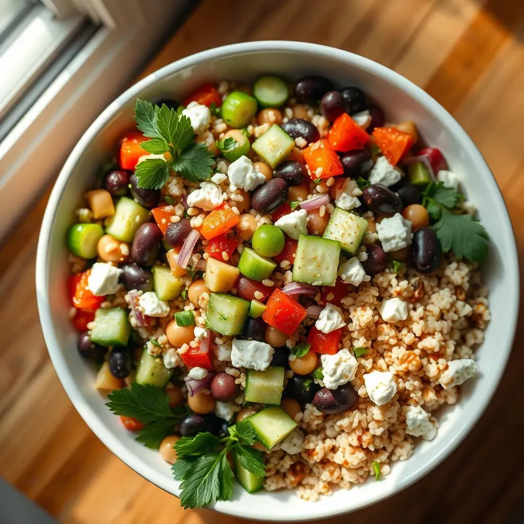 Ultimate Mediterranean Quinoa Bean Salad: Fresh & Flavorful!
