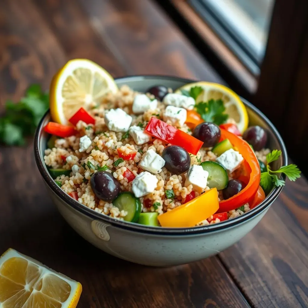 Ultimate Mediterranean Quinoa Salad Recipe: Easy & Delicious