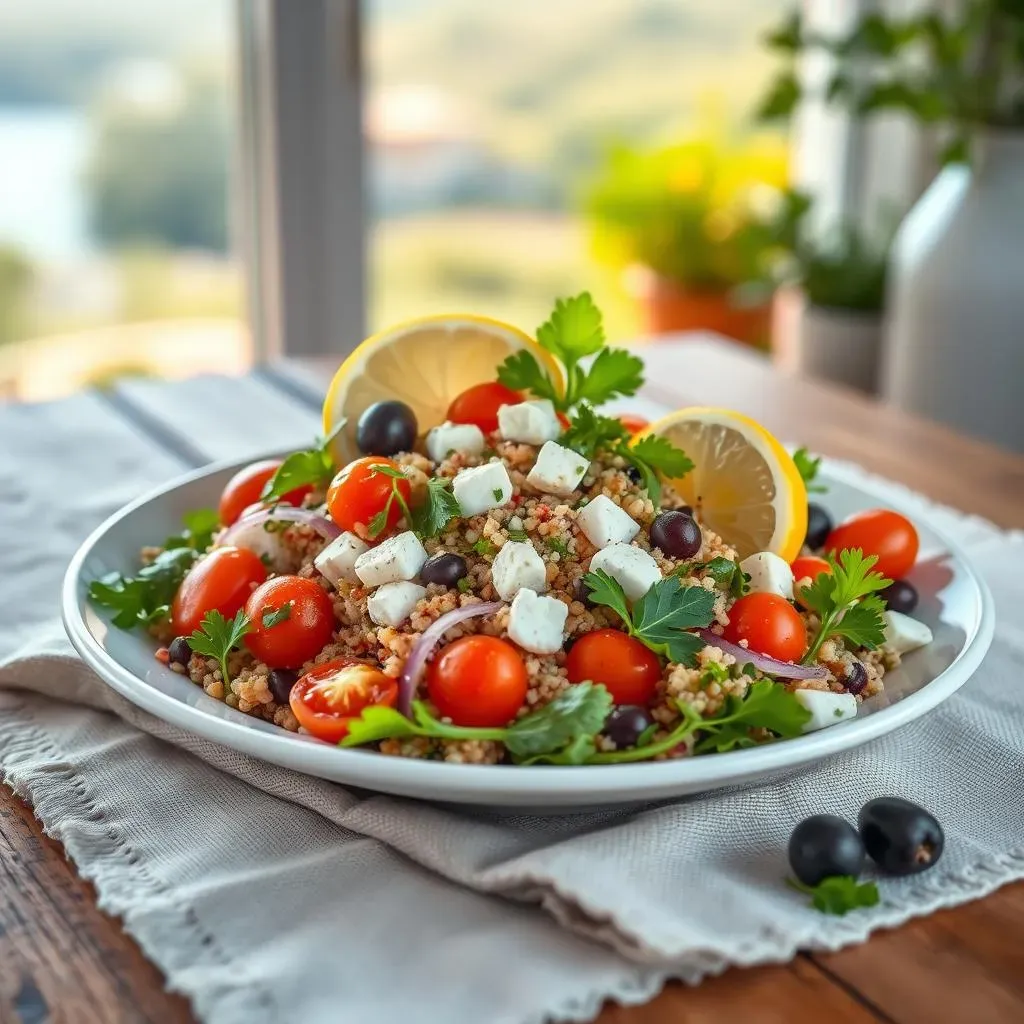 Ultimate Mediterranean Quinoa Salad with Arugula