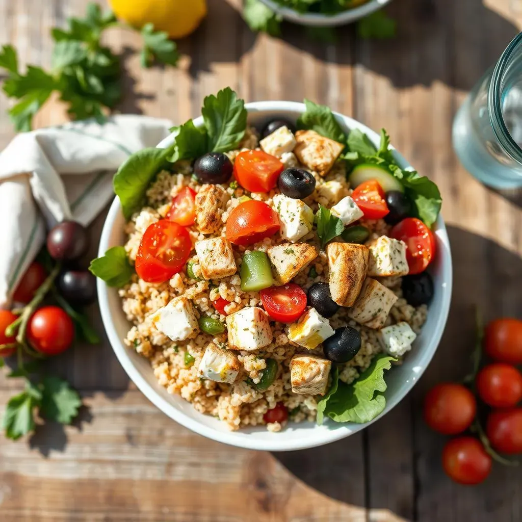 Ultimate Mediterranean Quinoa Salad with Chicken Recipe