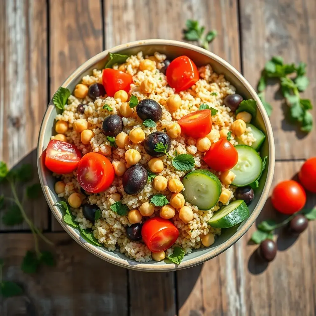 Ultimate Mediterranean Quinoa Salad with Chickpeas Recipe