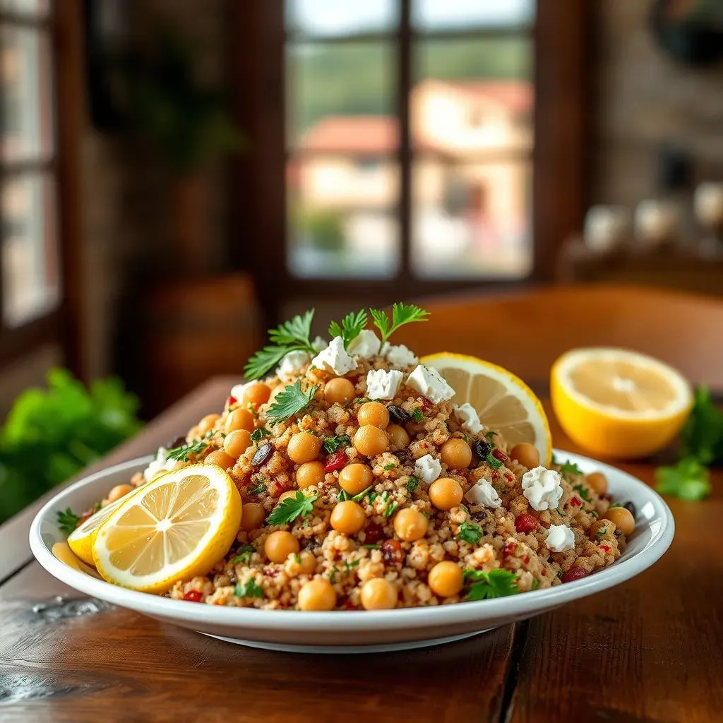 Ultimate Mediterranean Quinoa Salad with Chickpeas