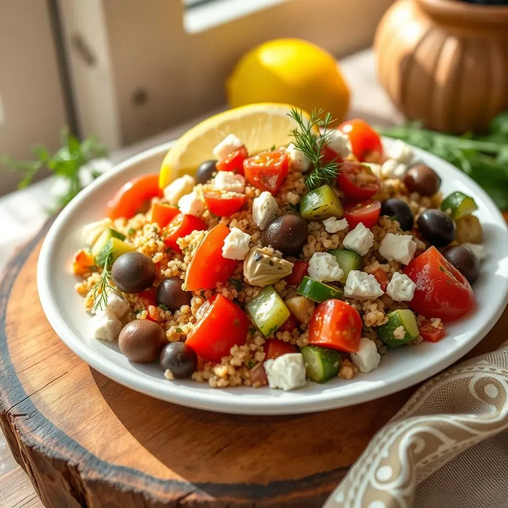 Ultimate Mediterranean Quinoa Salad with Dill