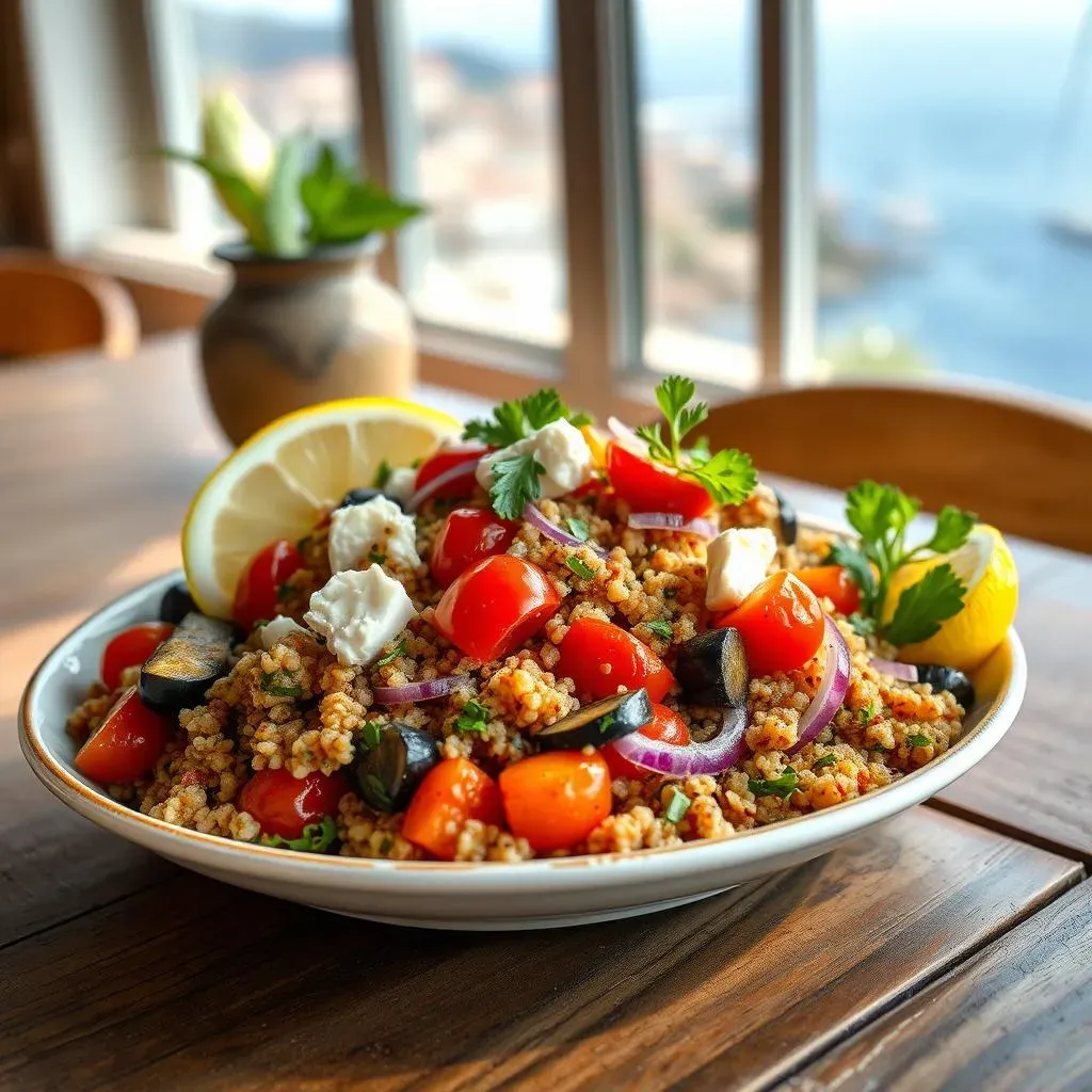 Ultimate Mediterranean Quinoa Salad with Eggplant