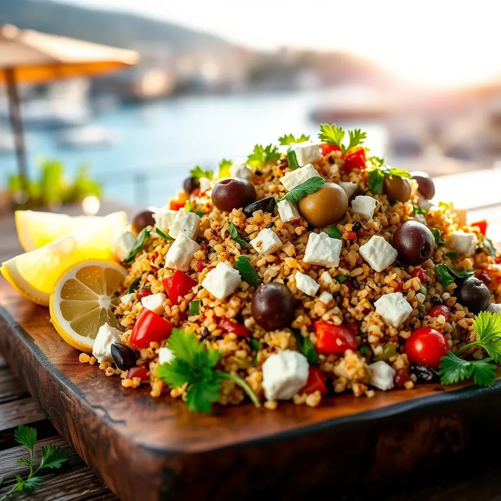 Amazing Mediterranean Quinoa Salad with Feta: Recipe