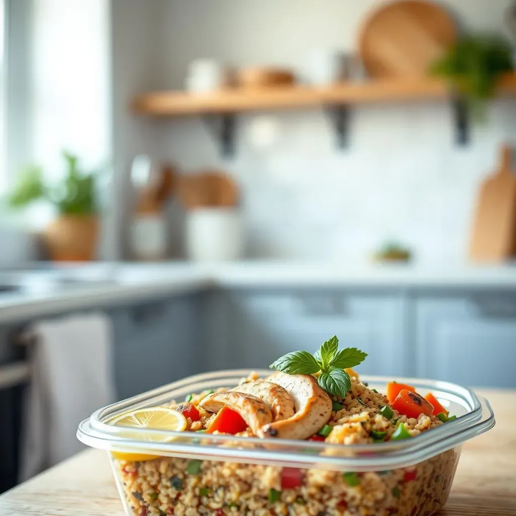 Mediterranean Quinoa Salad with Grilled Chicken: Meal Prep and Storage Ideas