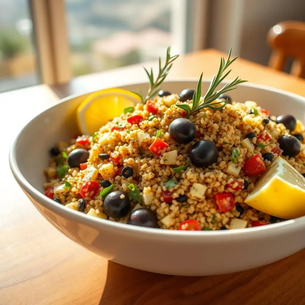 Ultimate Mediterranean Quinoa Salad with Olives