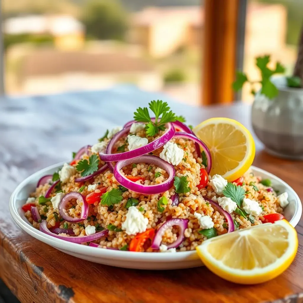 Ultimate Mediterranean Quinoa Salad with Red Onion