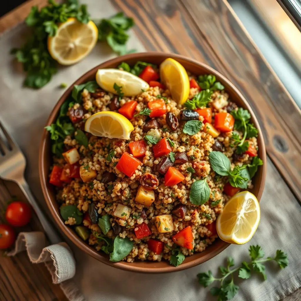 Ultimate Mediterranean Quinoa Salad with Roasted Vegetables