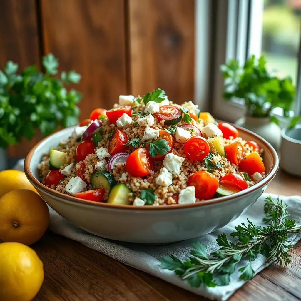 Ultimate Mediterranean Quinoa Salad with Zucchini