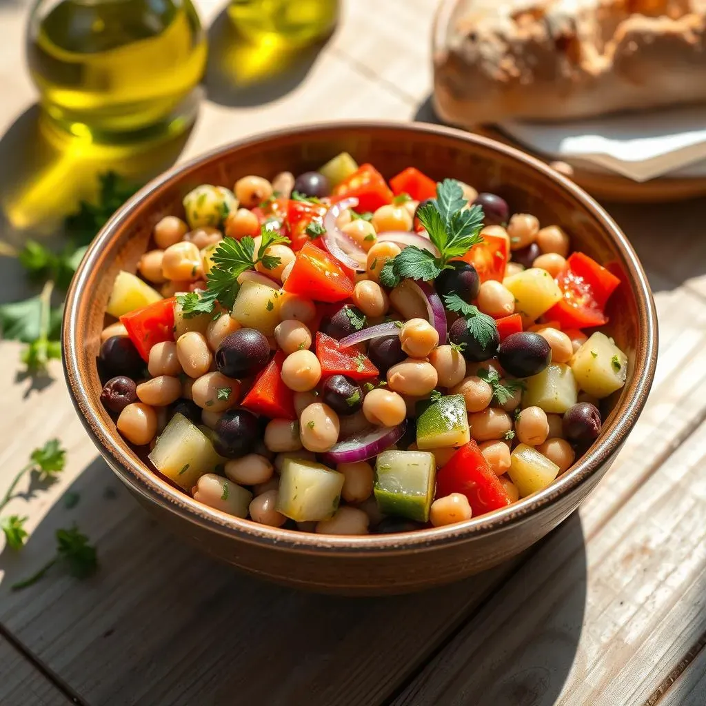 Ultimate Mediterranean Salad with Beans Recipe