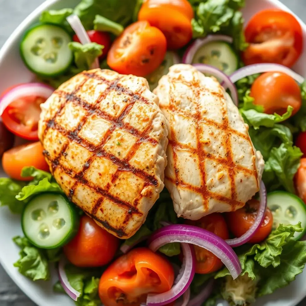 Mediterranean Salad with Grilled Chicken: Nutritional Benefits Beyond Calories