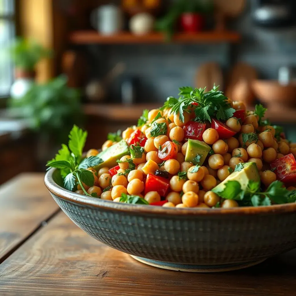 Nutrition, Storage, and Serving Suggestions for Mediterranean Chickpea Salad