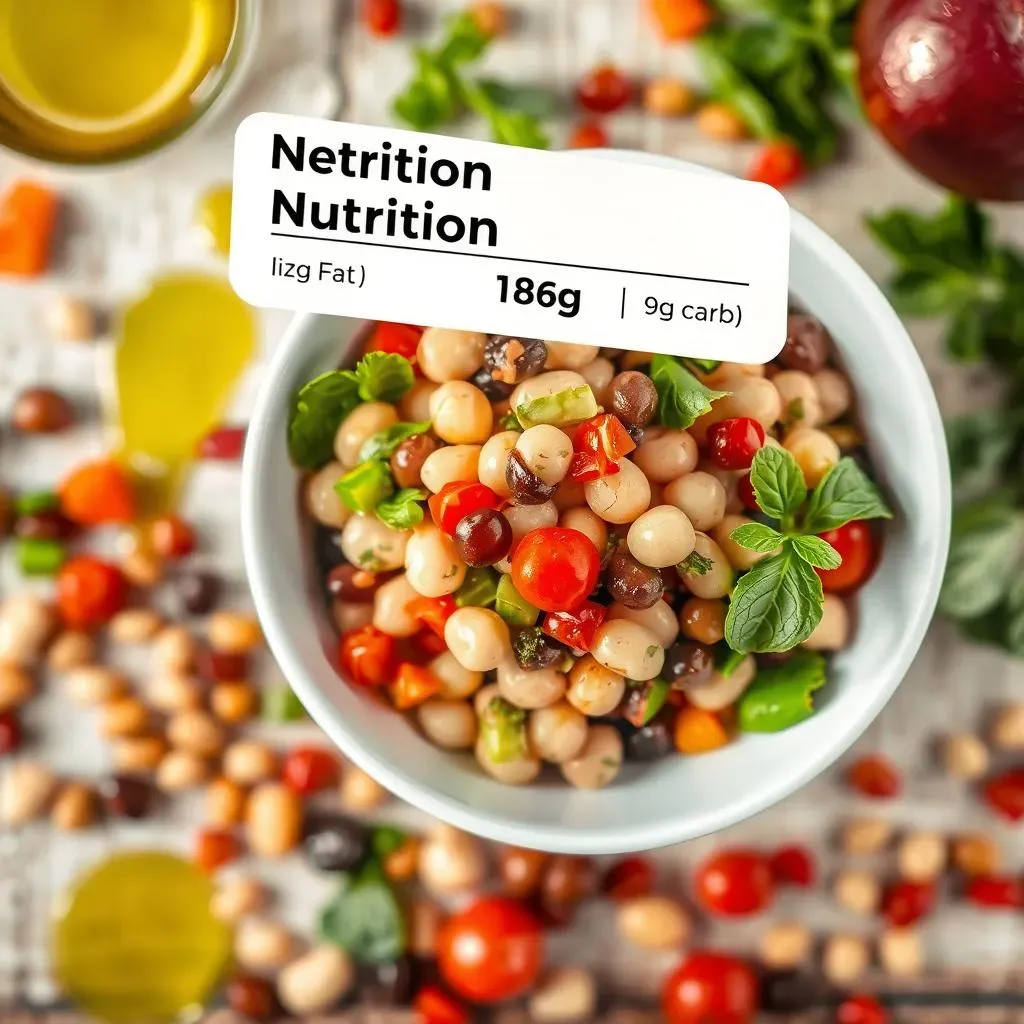 Nutritional Breakdown of 99 Restaurant Mediterranean Bean Salad