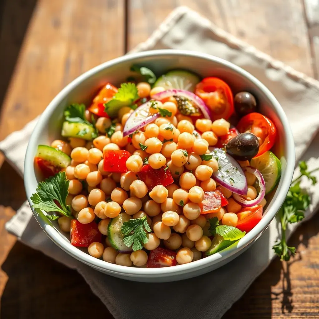Nutritional Powerhouse: The Benefits of Garbanzo Beans in Your Mediterranean Salad