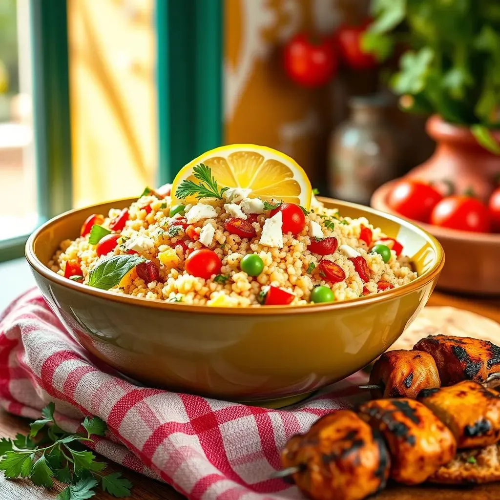 Pearl Couscous Mediterranean Salad: Customizing and Serving Ideas