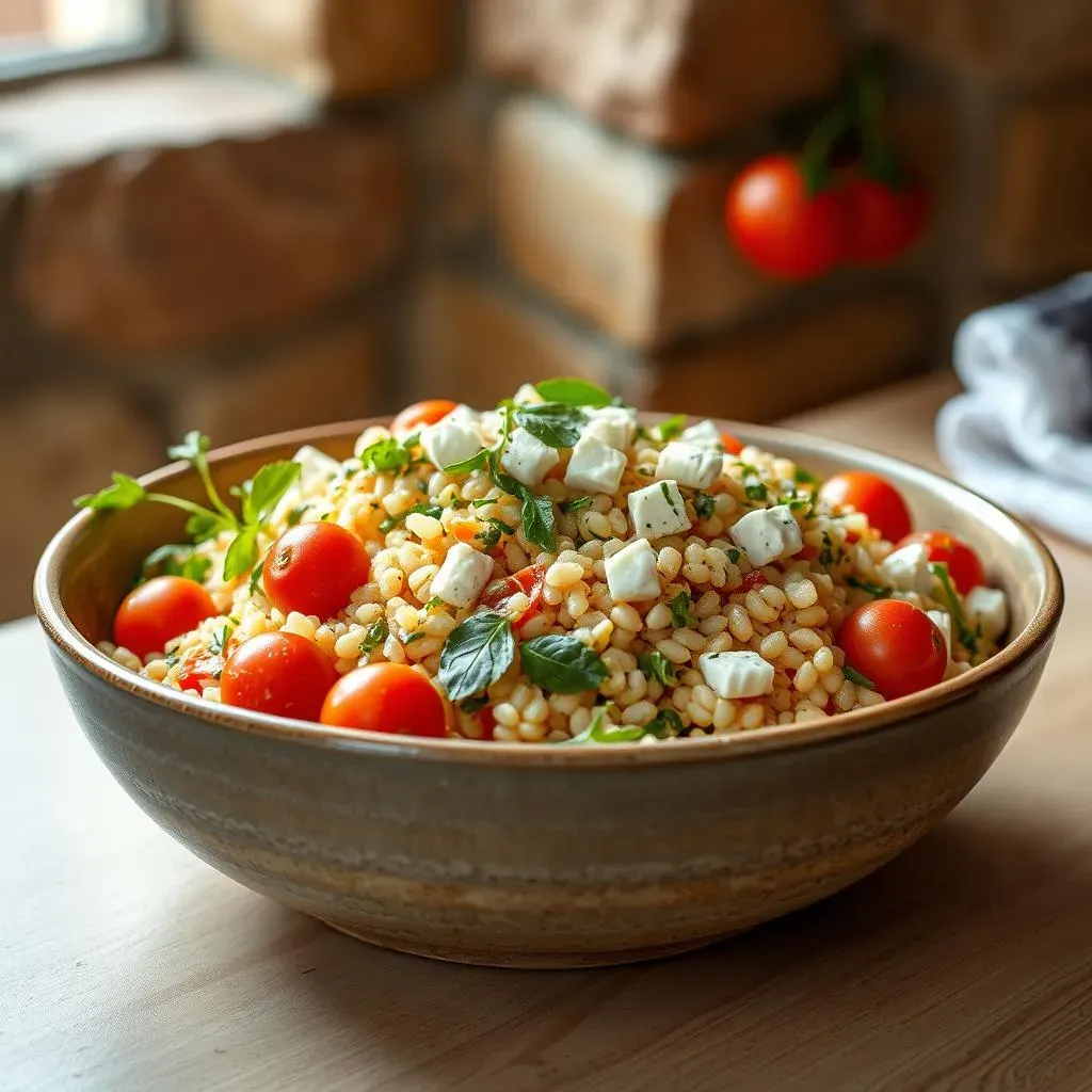 Amazing Pearl Couscous Mediterranean Salad Recipe