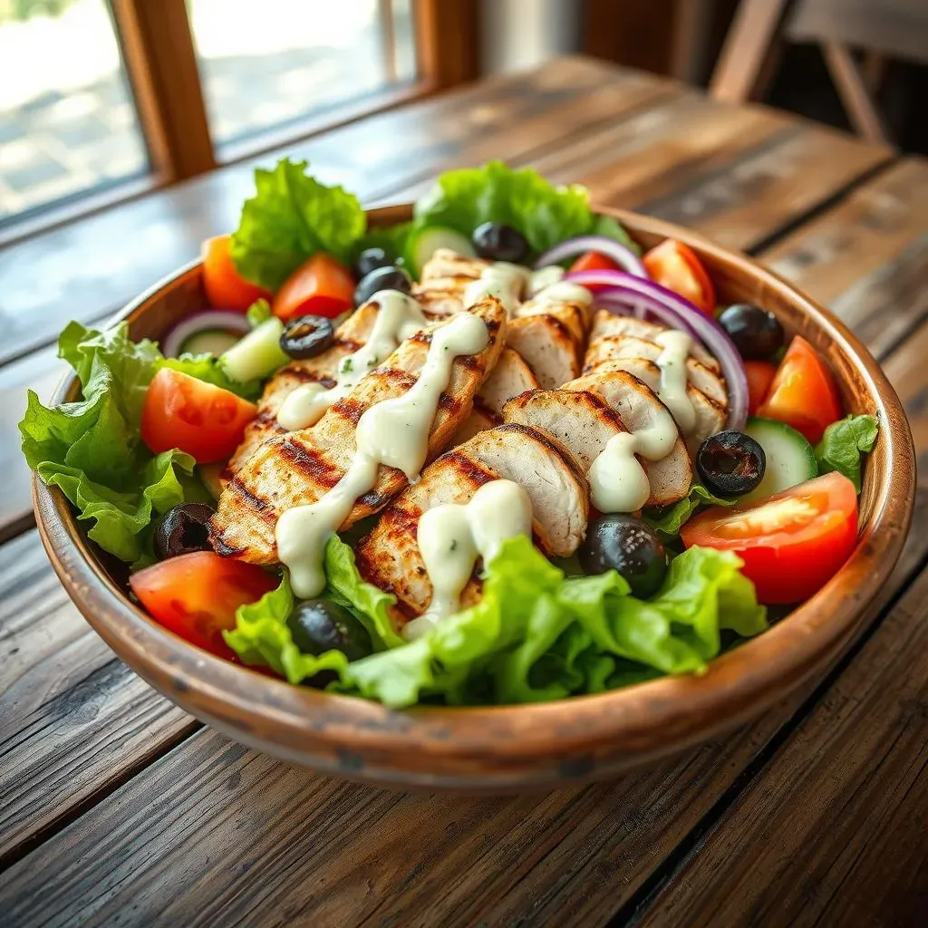 Ultimate Pita Jungle Mediterranean Chicken Salad Recipe