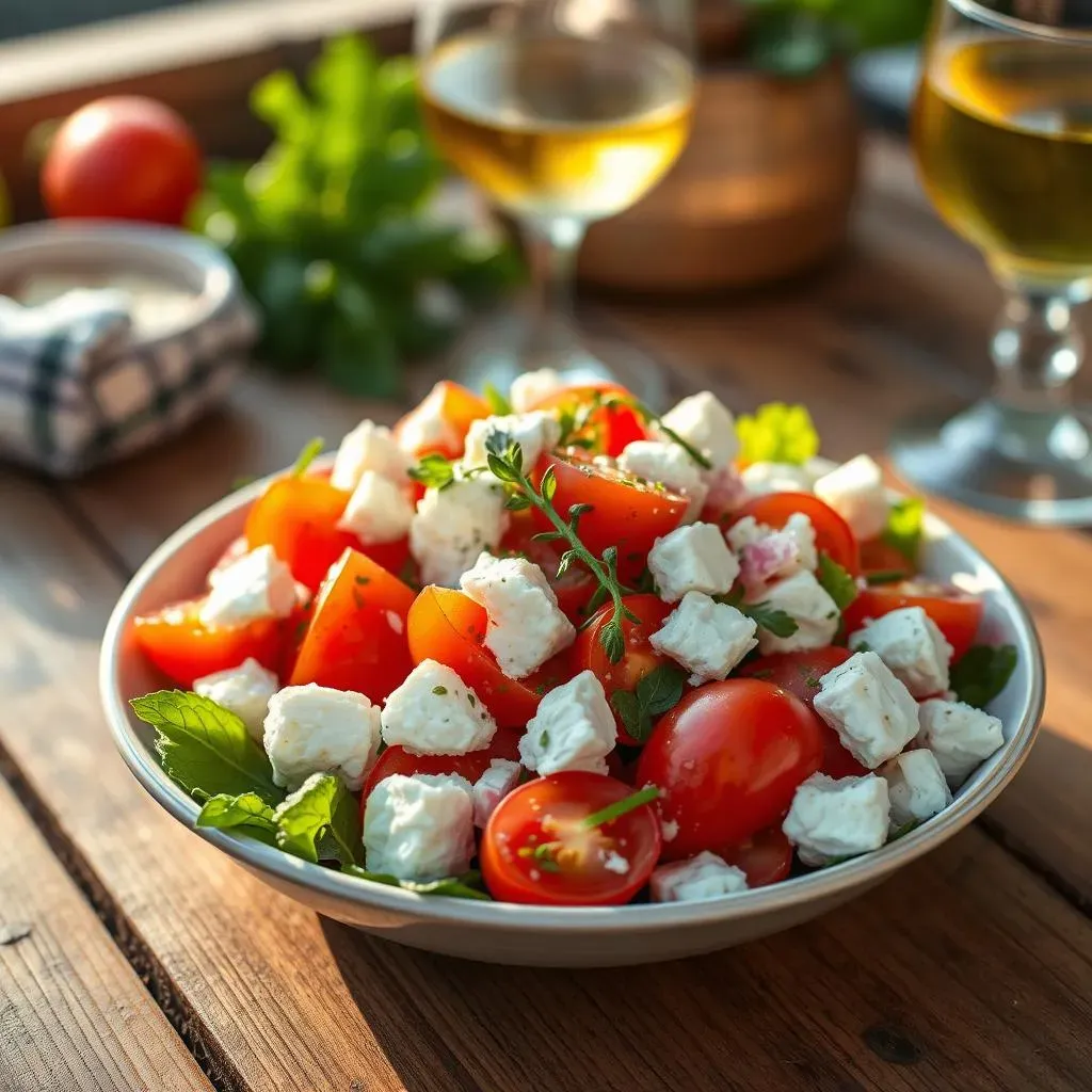 Absolute Quick Greek Salad Recipe in Just 5 Minutes