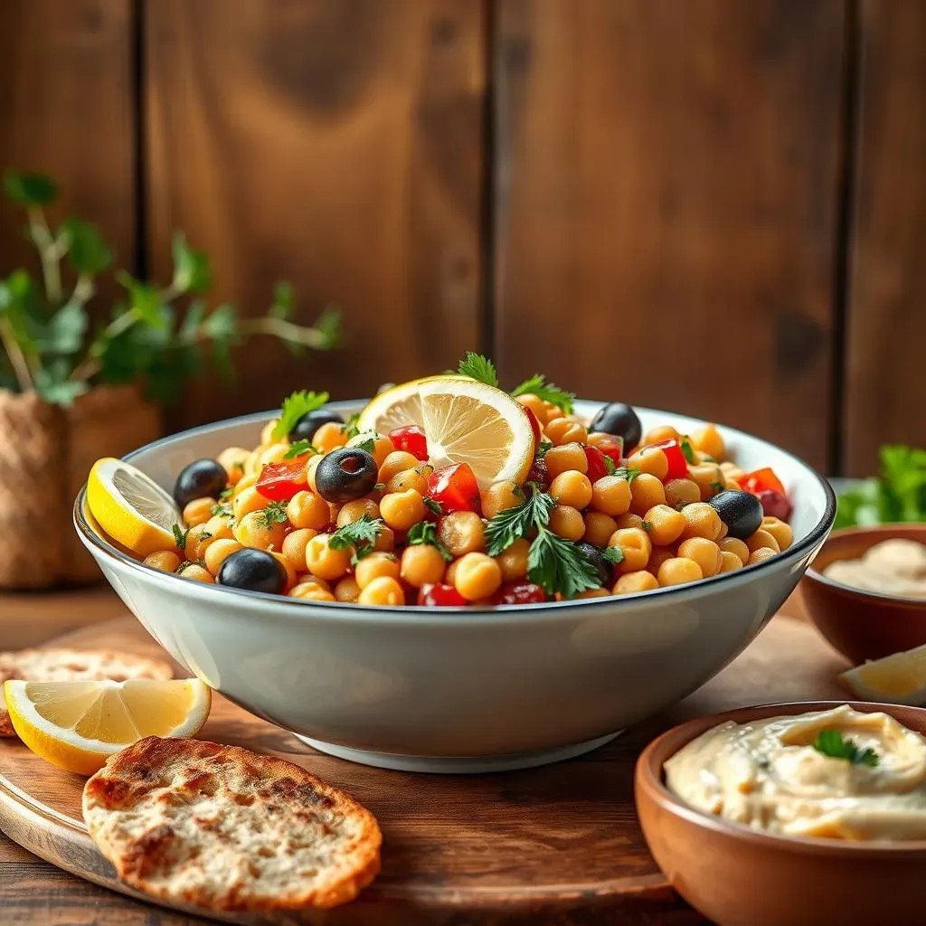 Quick Mediterranean Chickpea Salad Variations & Serving Suggestions