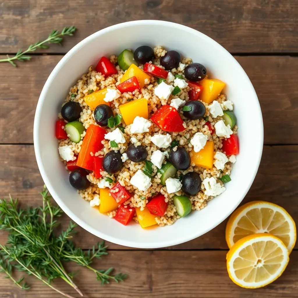 Ultimate Quinoa Mediterranean Salad Recipe: Easy & Fresh