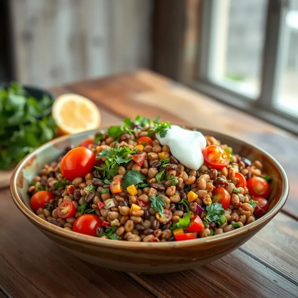 Serving and Customizing Your Lentil Salad