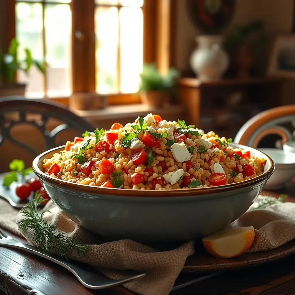 Serving and Customizing Your Mediterranean Couscous Salad