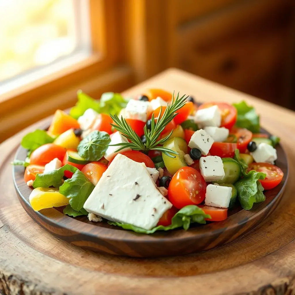 Serving and Enjoying Your Greek Mediterranean Salad