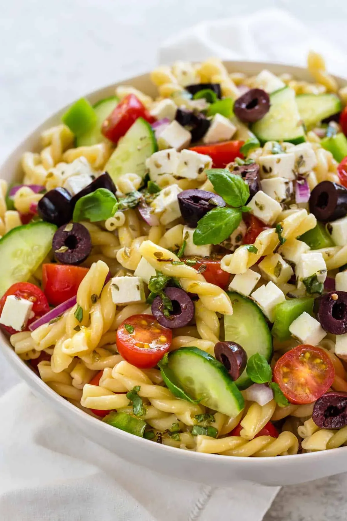 Serving and Enjoying Your Greek Pasta Salad Allrecipes