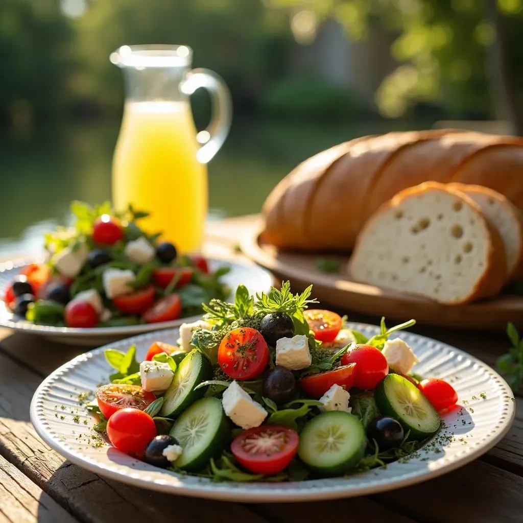 Serving and Enjoying Your Mediterranean Greek Salad