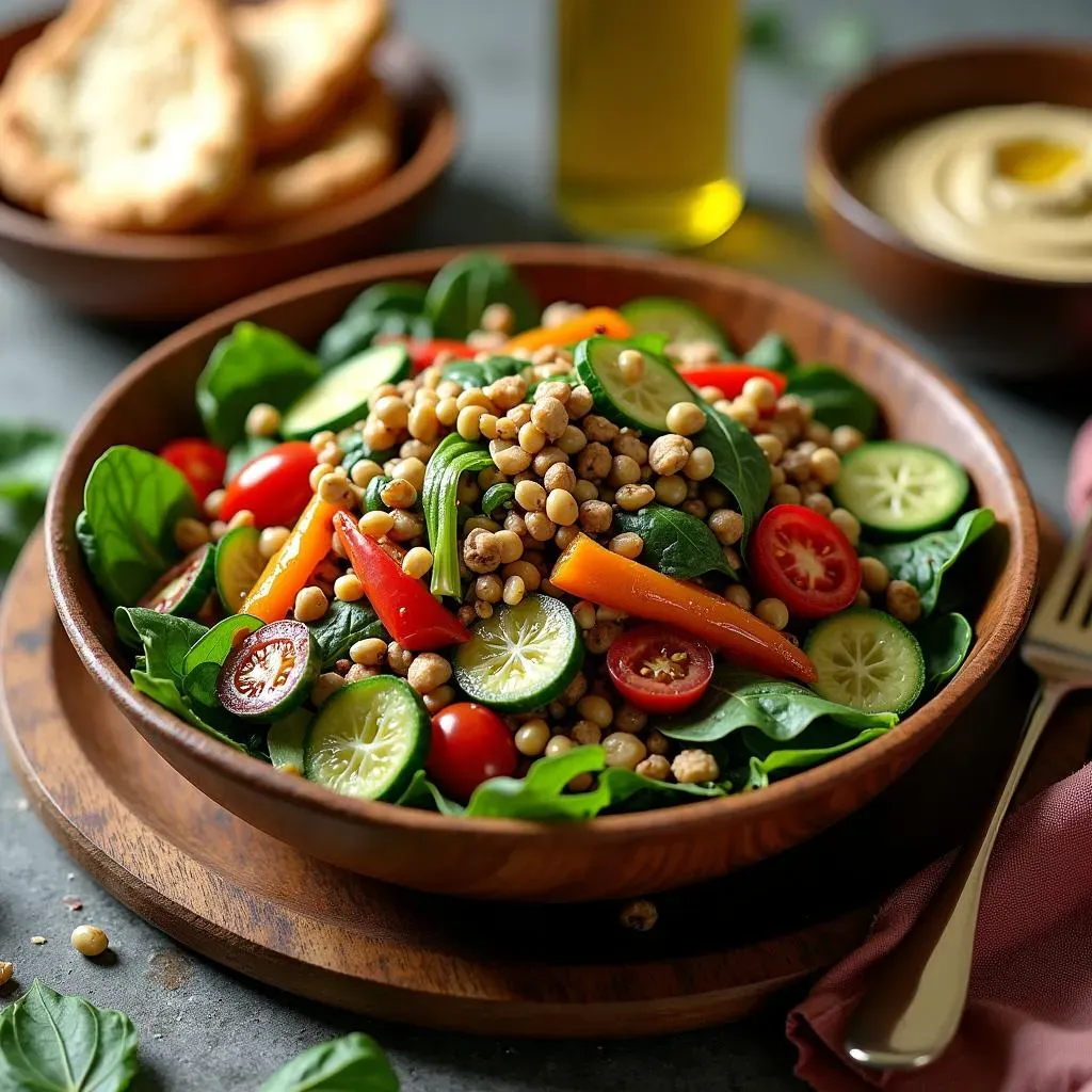 Serving and Enjoying Your Mediterranean Lentil Salad