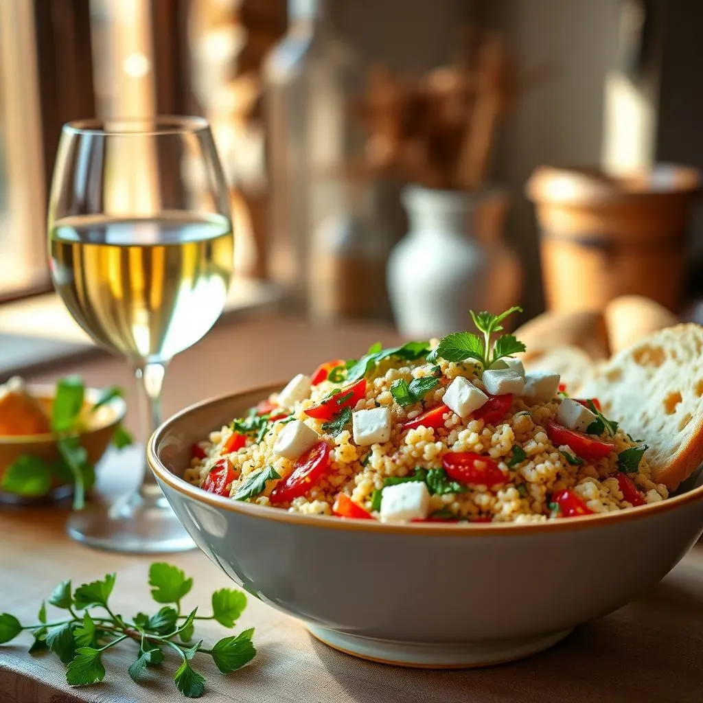 Serving and Savoring: Pairing Your Couscous Mediterranean Salad