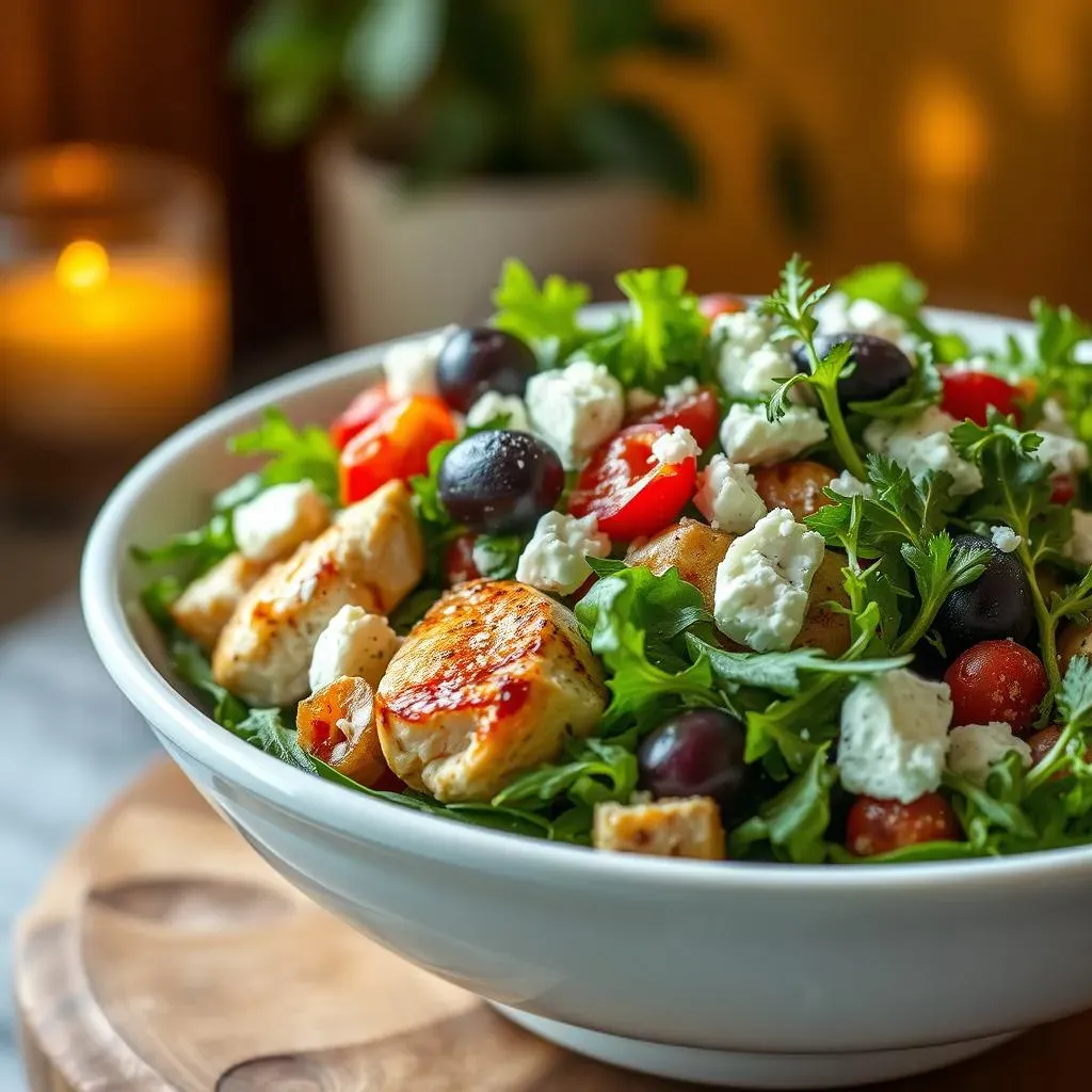 Serving and Storage: Making the Most of Your Mediterranean Chicken Salad with Arugula