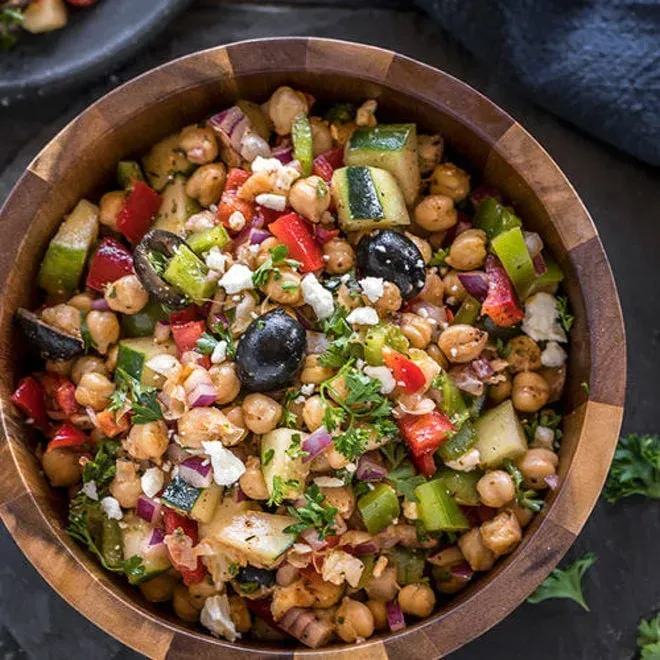Serving and Storing Your Best Mediterranean Chickpea Salad Recipe
