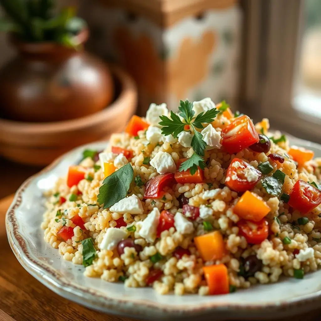 Serving and Storing Your Crunchy Mediterranean Couscous Salad