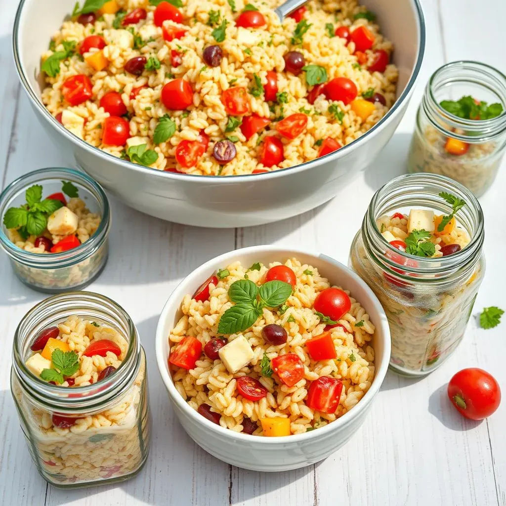 Serving and Storing Your Delicious Mediterranean Orzo Salad