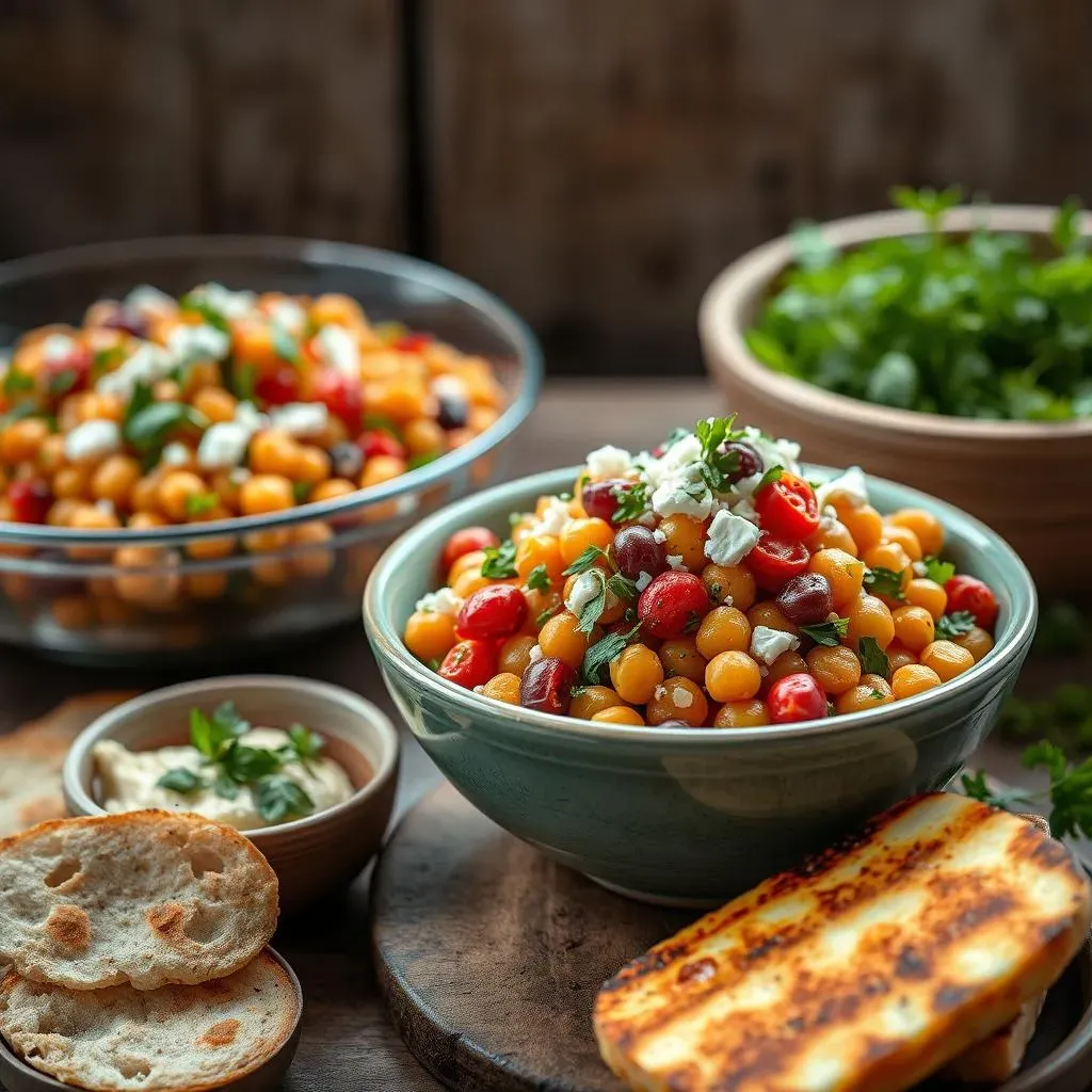 Serving and Storing Your GlutenFree Mediterranean Chickpea Salad