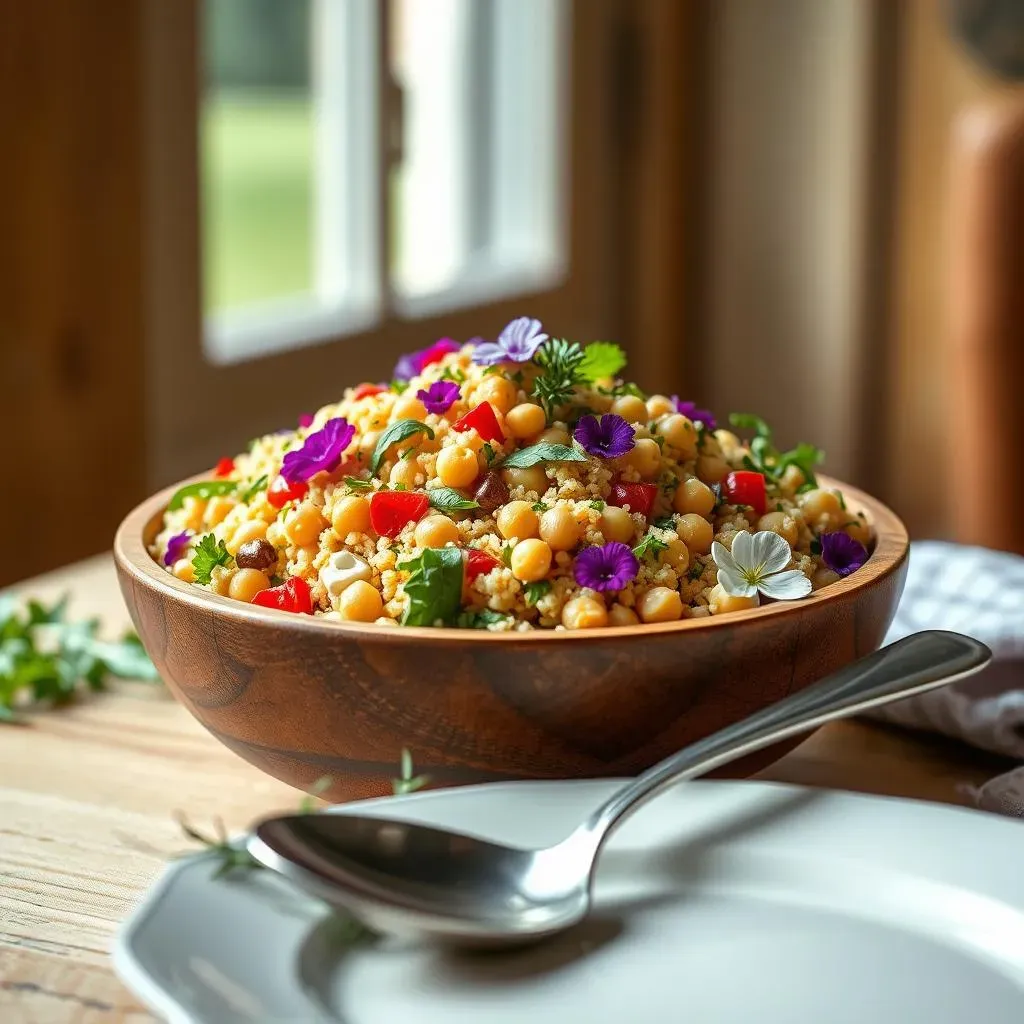 Serving and Storing Your Israeli Couscous Chickpea Salad