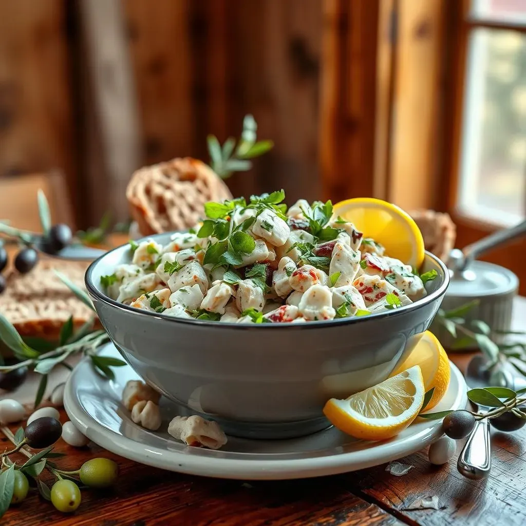 Serving and Storing Your Mediterranean Greek Yogurt Chicken Salad