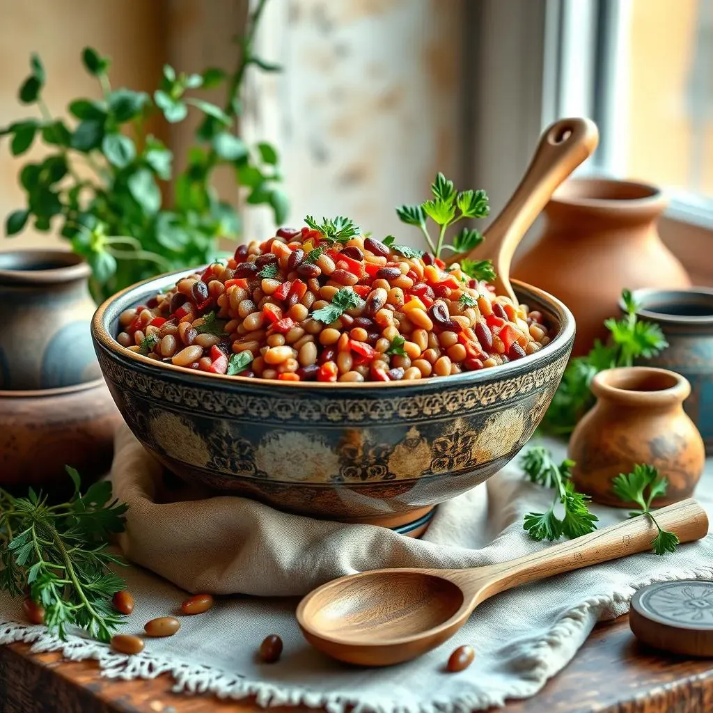 Serving and Storing Your Mediterranean Lentil Salad with Herbs