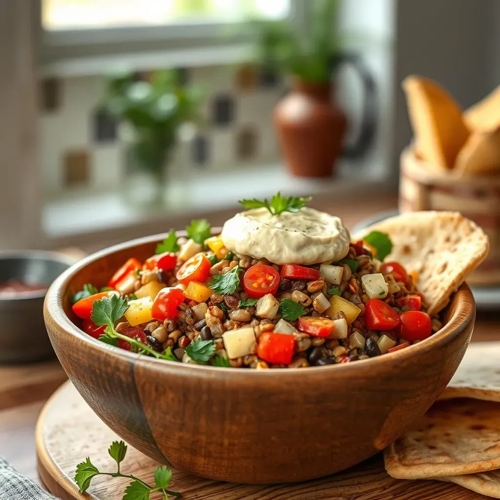 Serving and Storing your Mediterranean Lentil Salad