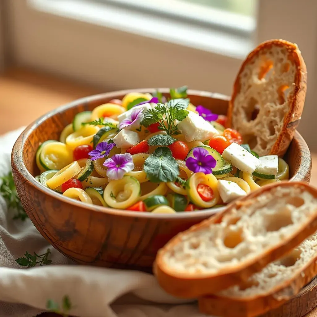 Serving and Storing Your Mediterranean Pasta Salad with Cucumbers