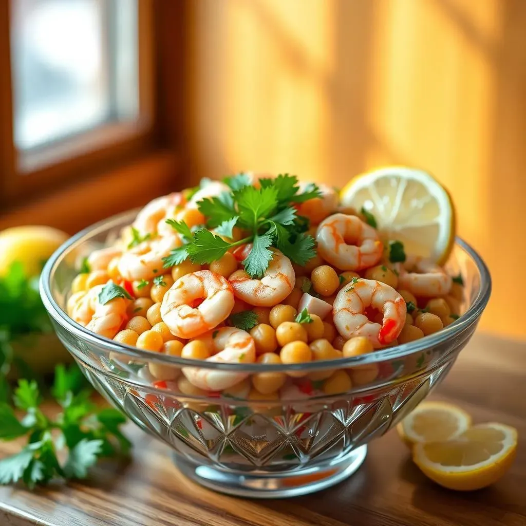 Serving and Storing Your Shrimp and Chickpea Salad