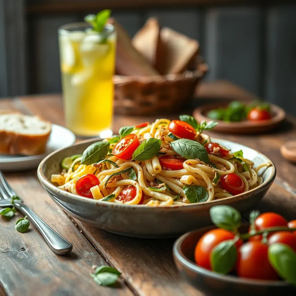 Serving and Storing Your Zucchini Mediterranean Pasta Salad