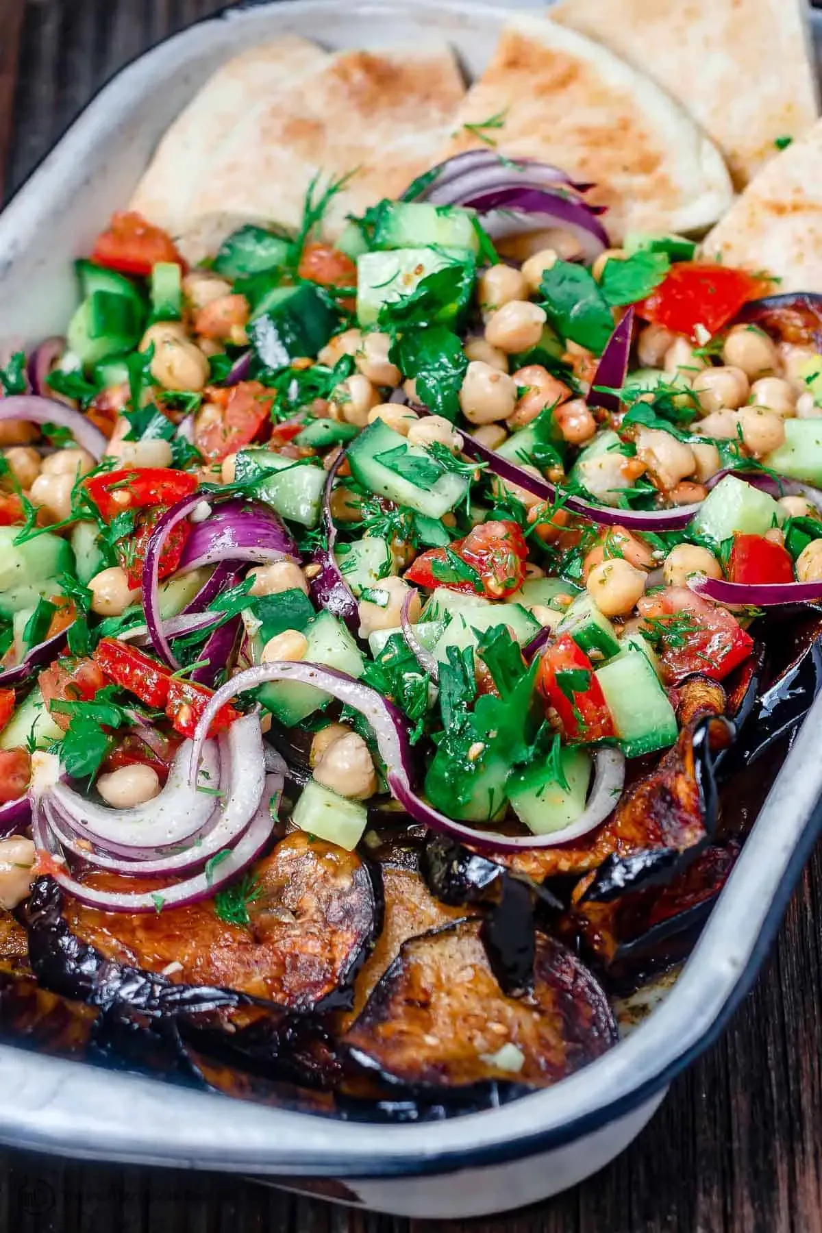 Serving and Swapping: Making the Mediterranean Chickpea Salad Your Own