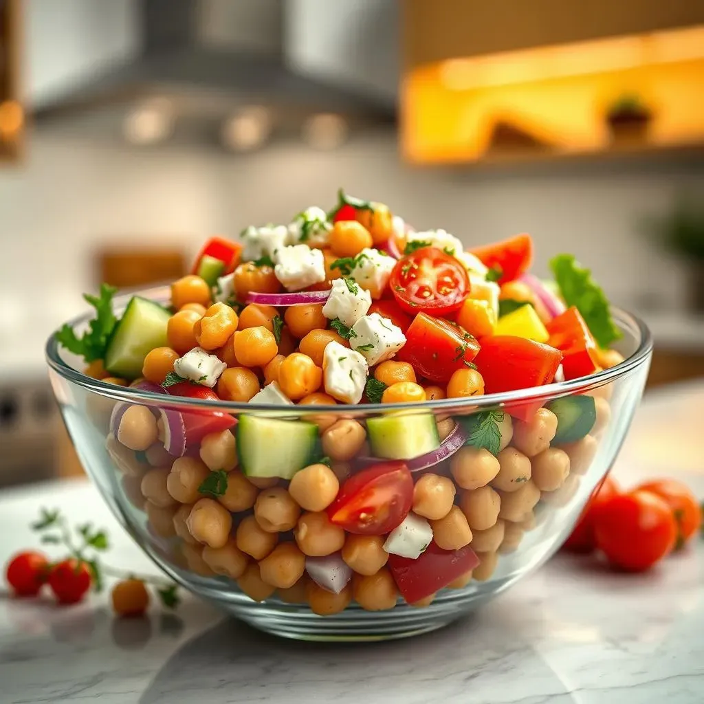 Serving & Storing Your Garbanzo Bean Mediterranean Salad